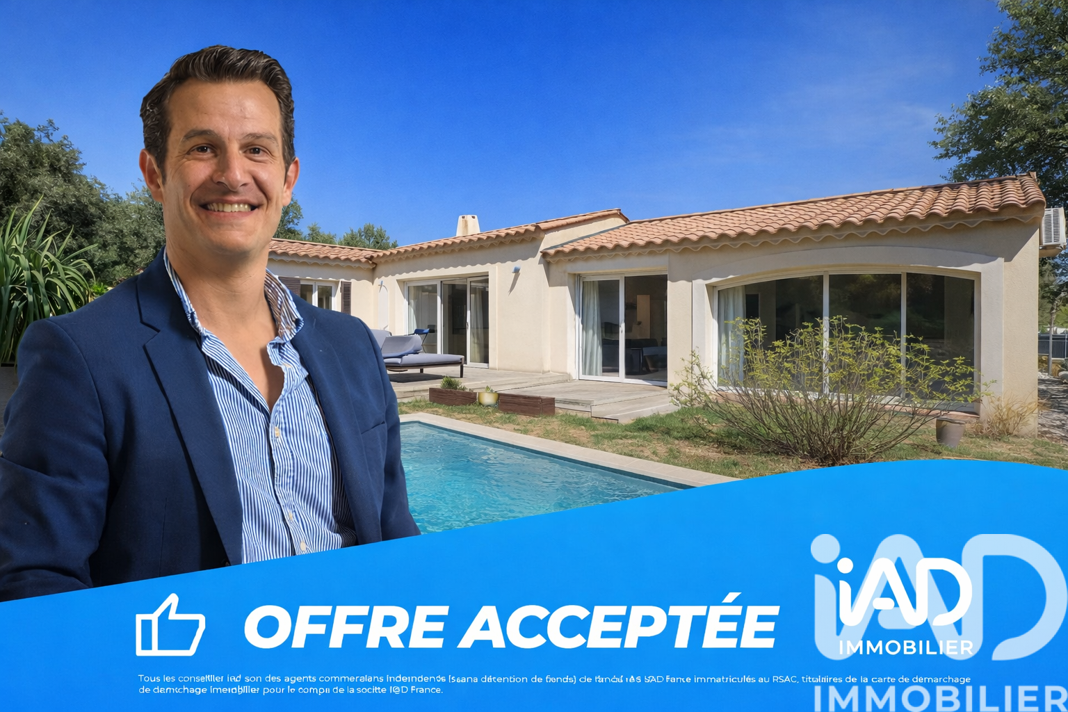 Rochefort-Du-Gard - 150m² - 6p. - 4ch.