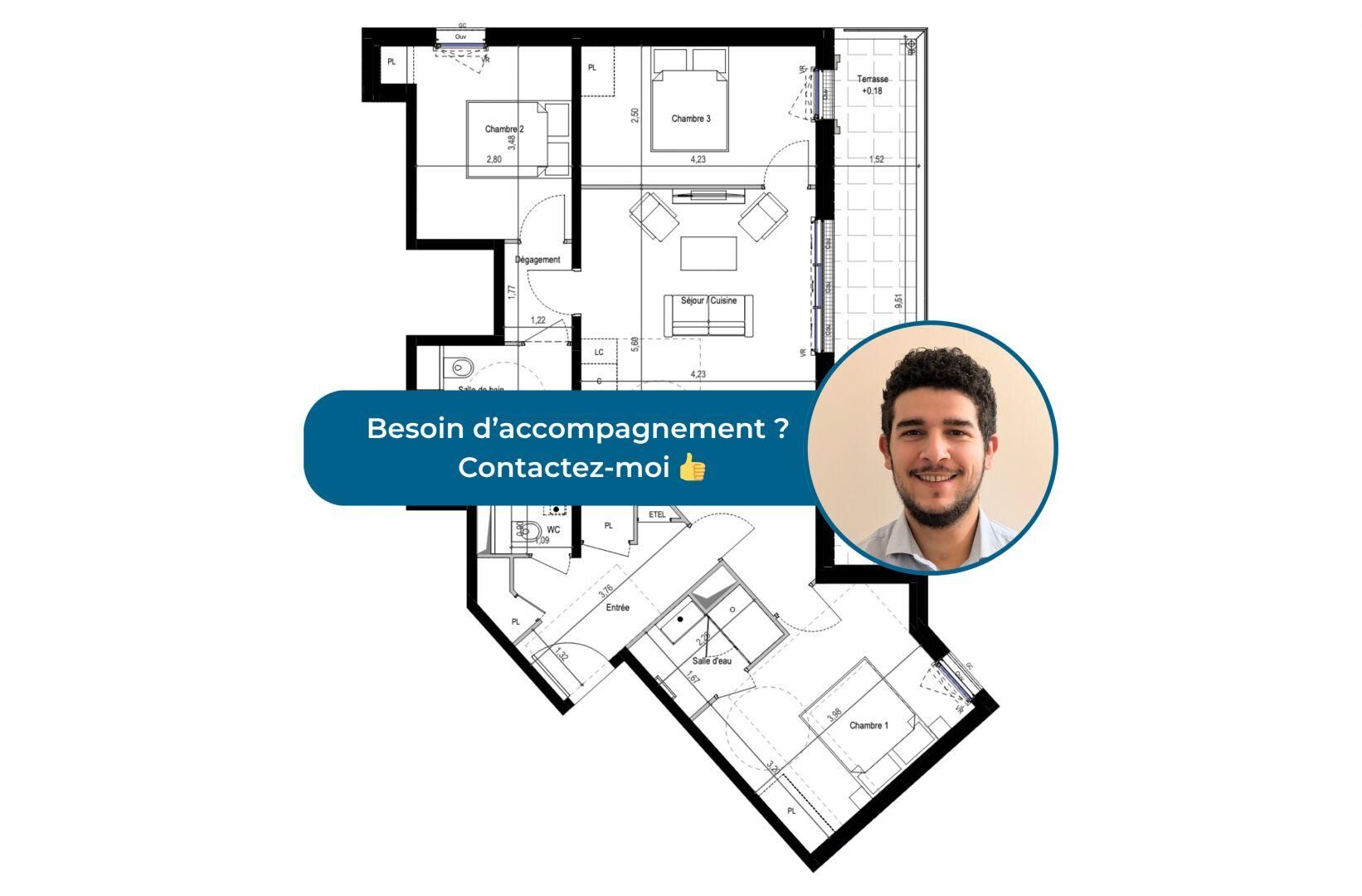 Vente Appartement 4 pièces - Photo 4