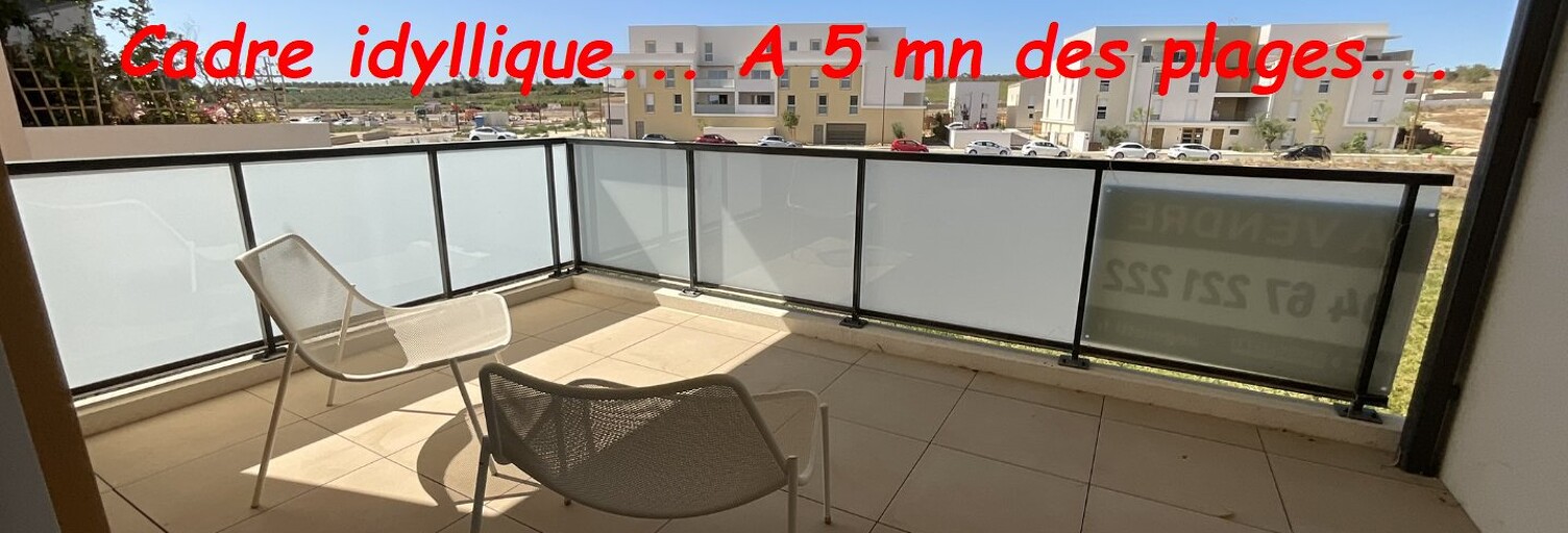 Appartement 3 Pièces 66 m² à vendre à Sauvian (34410)