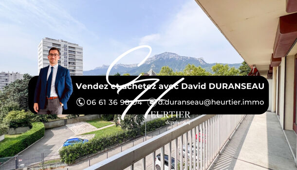 Appartement 4 pièces  à vendre Grenoble 38100