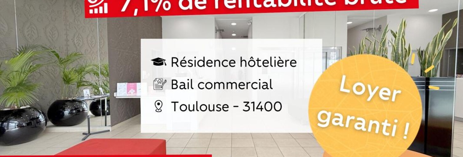 Appartement 1 Pièce 20 m² à vendre à Toulouse (31400)
