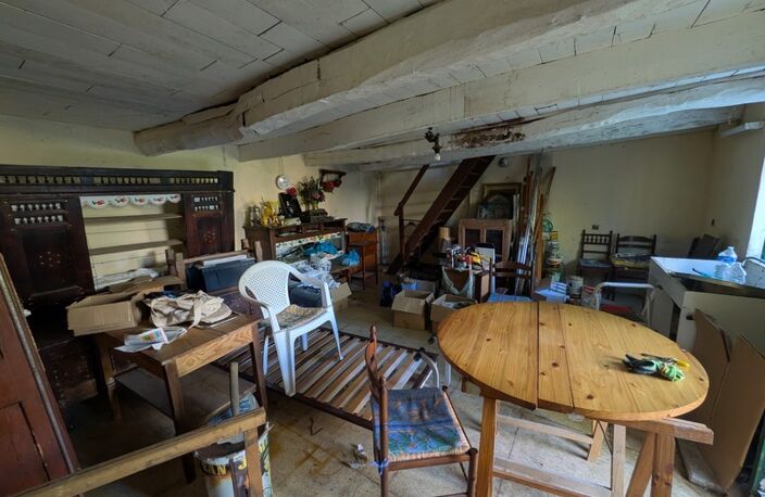MELLIONNEC MAISON EN PIERRE SOUS ARDOISES A RENOVER 2 PIECES 55m² PARCELLE ATTENANTE DE 292 m² — photo 4