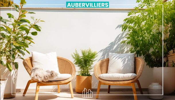 Appartement 3 pièces  à vendre Aubervilliers 93300