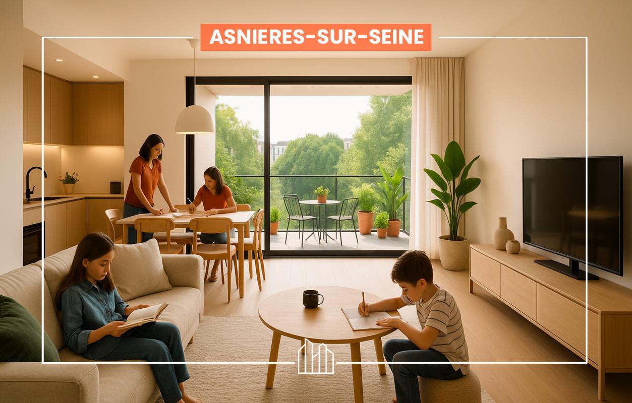Appartement neuf 4 pièces 78 m² Asnières-sur-Seine 92600