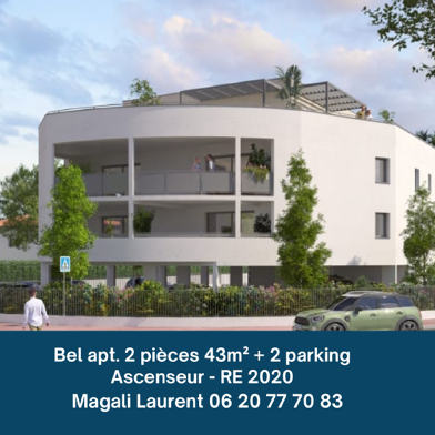 Appartement 2 pièces 232000 €