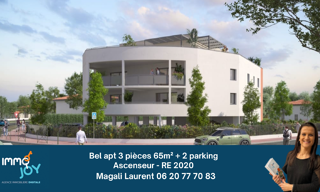 Appartement 3 Pièces 65 m² à vendre à Tournefeuille (31170)