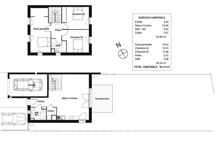 Maison de village - 94m ² — photo 3
