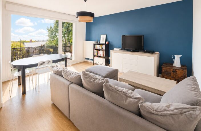 Tours Strasbourg  Appartement 3 chambres, terrasse et parking — photo 2