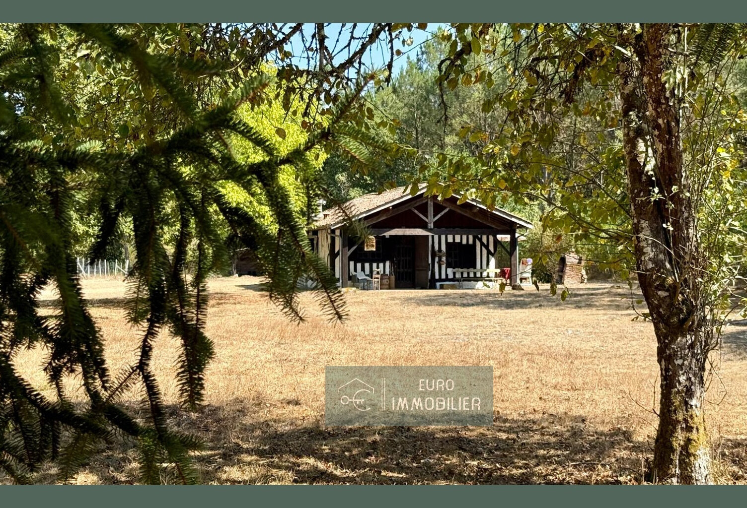 Airial - landaise - colombages - gite - dépendance bois - 1 — photo 1