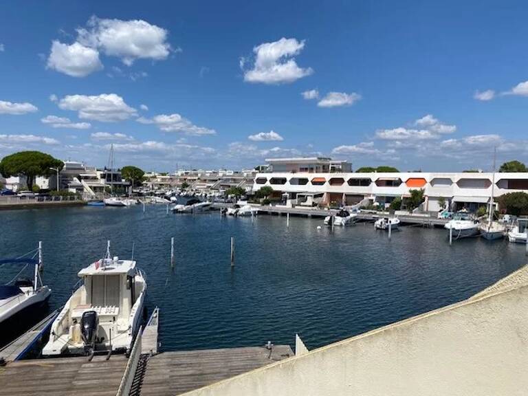MARINA 4 pièces vue large et dégagée sur le plan d'eau de PORT CAMARGUE — photo 1