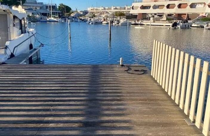MARINA 4 pièces vue large et dégagée sur le plan d'eau de PORT CAMARGUE — photo 4