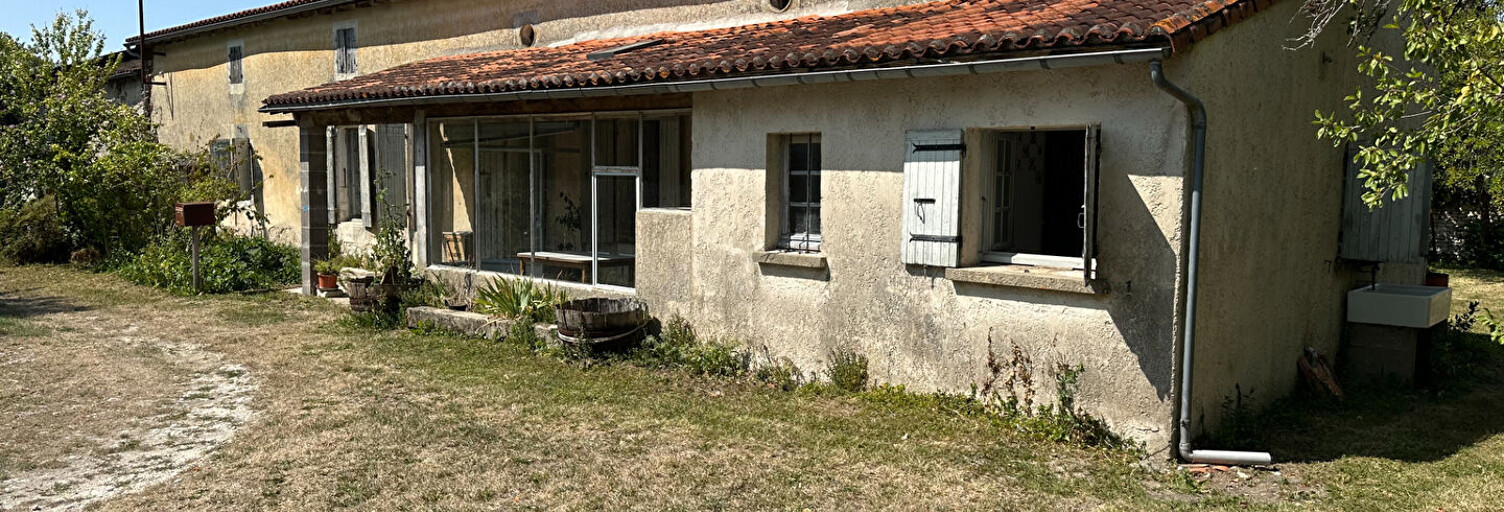 Maison 6 Pièces 129 m² à vendre à Saint-Seurin-de-Palenne (17800)