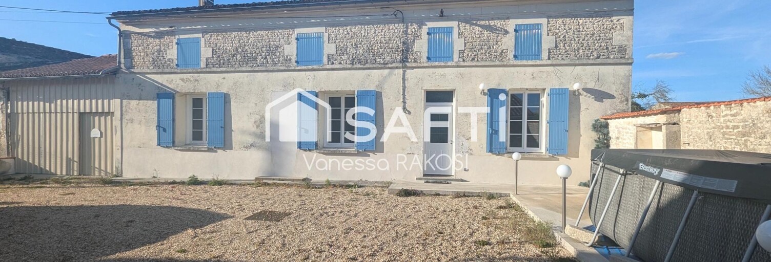 Maison 5 Pièces 120 m² à vendre à Cressé (17160)