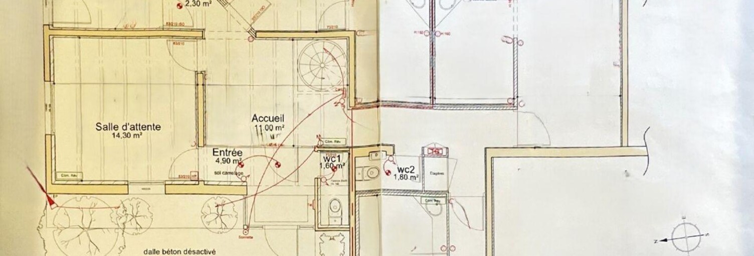 Commerce  54 m² à louer à Belin-Béliet (33830)