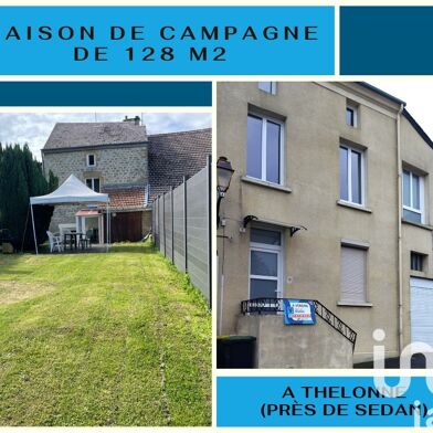 Maison 4 pièces 130000 €