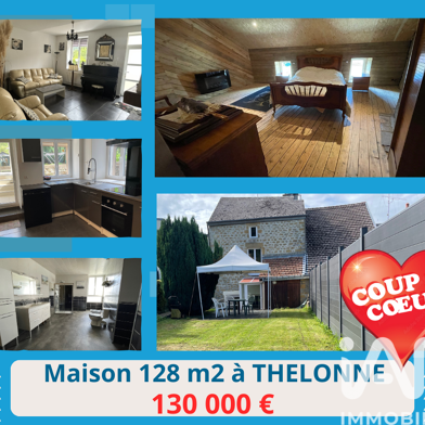 Maison 4 pièces 130000 €