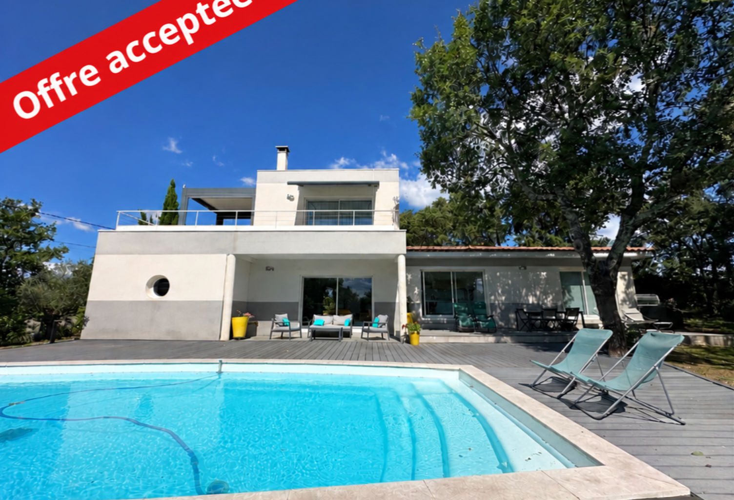 Superbe villa contemporaine T5 avec garage et piscine — photo 1
