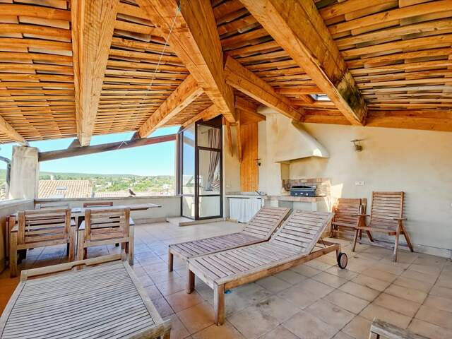 Forcalquier - Maison de village de caractère avec terrasse en toit 35 m2 — photo du bien