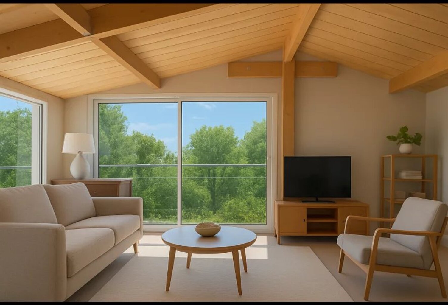 LOFT NEUF 2 PIECES 50 M2 - CALME ABSOLU A SAINT SYLVESTRE — photo 1