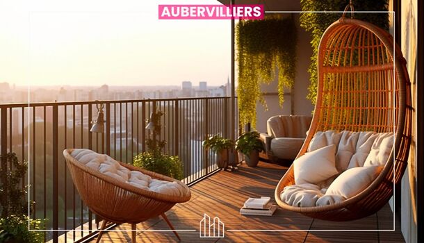 Appartement 3 pièces  à vendre Aubervilliers 93300