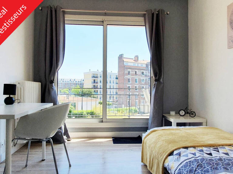 LE HAVRE COEUR DE VILLE NOTRE DAME VENTE RESIDENCE ETUDIANTE  10 CHAMBRES MEUBLEES AVEC BALCON — photo 1