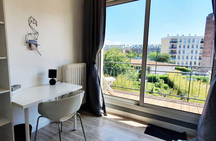 LE HAVRE COEUR DE VILLE NOTRE DAME VENTE RESIDENCE ETUDIANTE  10 CHAMBRES MEUBLEES AVEC BALCON — photo 3