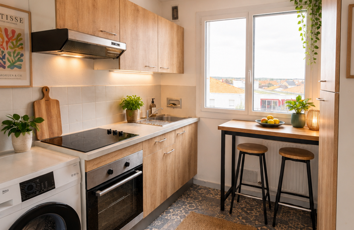 appartement T3 avec balcon cave ET GARAGE quartier gare   64 — photo 2
