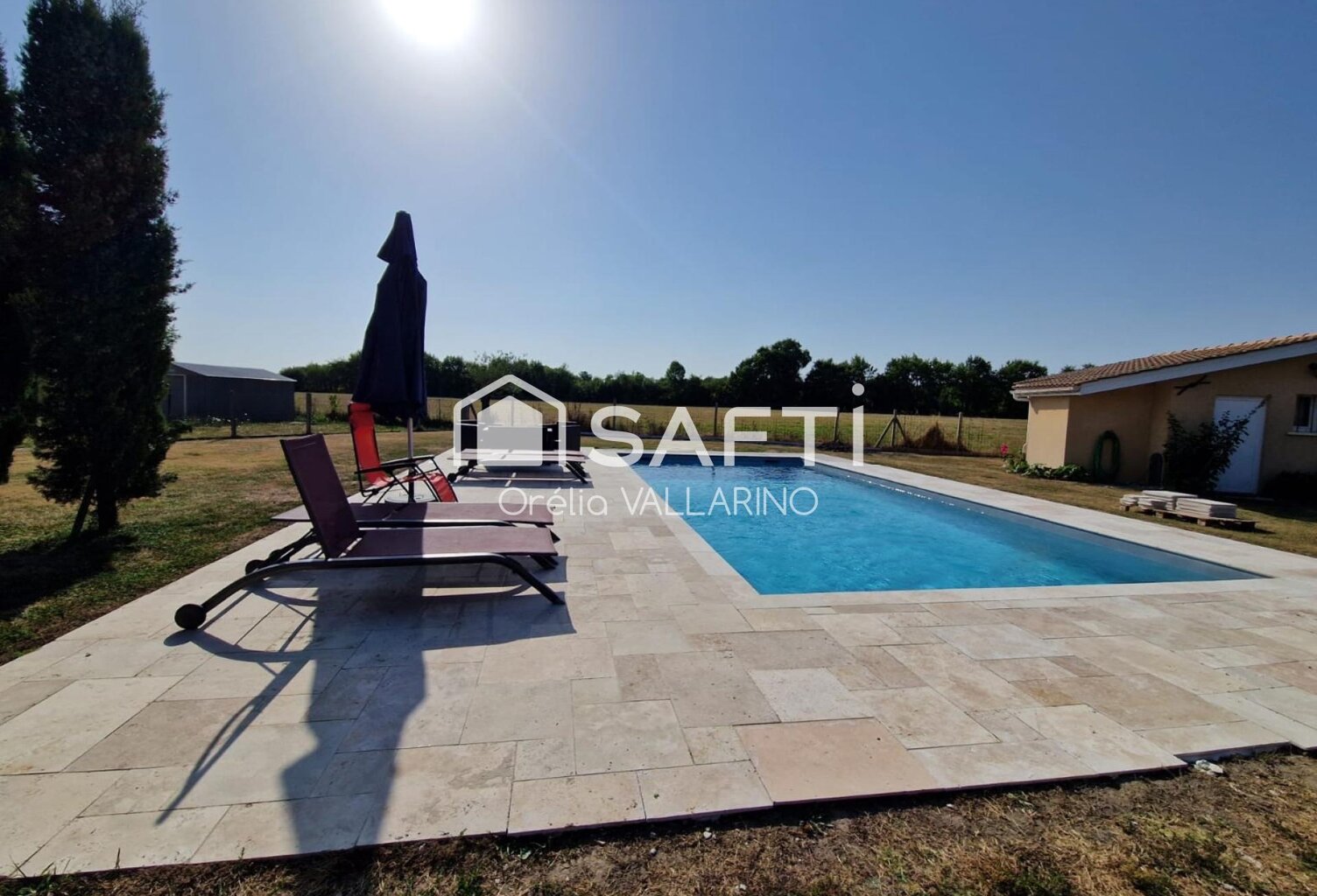 Maison 156 m2 4 chambres, piscine et grand jardin — photo 1