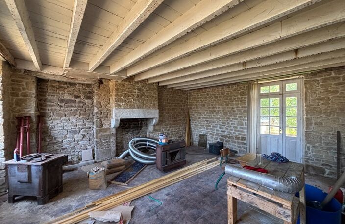 Maison à rénover de 135 m² SAINT BARTHELEMY (50) — photo 2