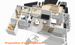 Appartement 3 Pièces 81 m² à vendre à Montrottier (69770)