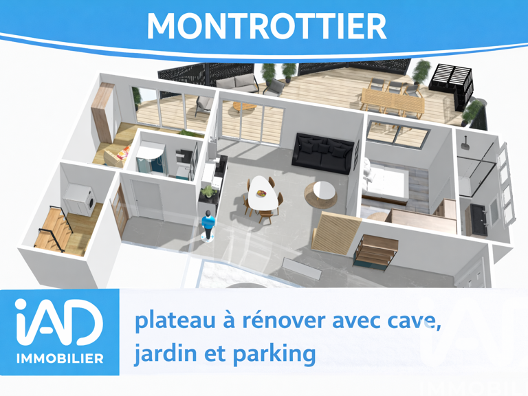 Vente Appartement 3 pièces — photo 1