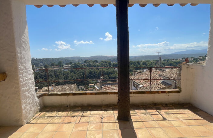 Haut de Cagnes maison terrasse vue mer — photo 5