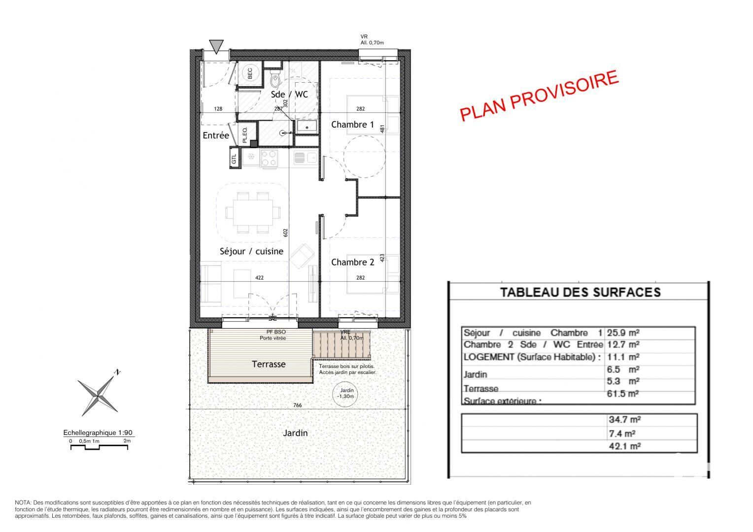 Vente Appartement 3 pièces - Photo 3