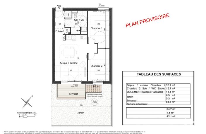 Vente Appartement 3 pièces — photo 3