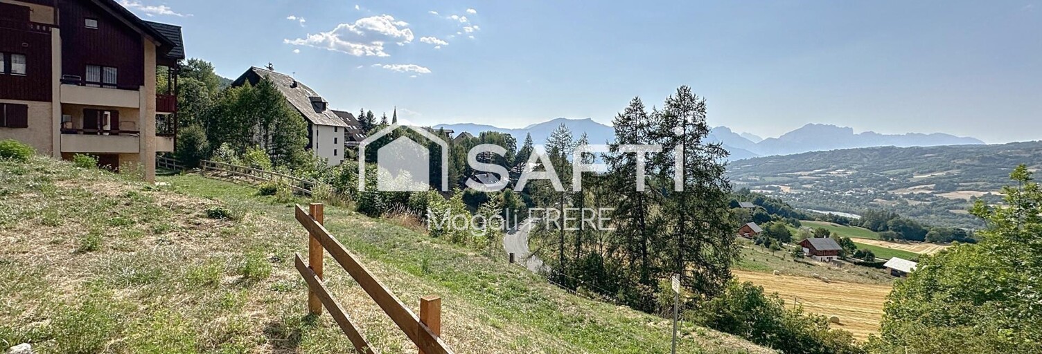 Appartement 2 Pièces 21 m² à vendre à Saint-Léger-les-Mélèzes (05260)