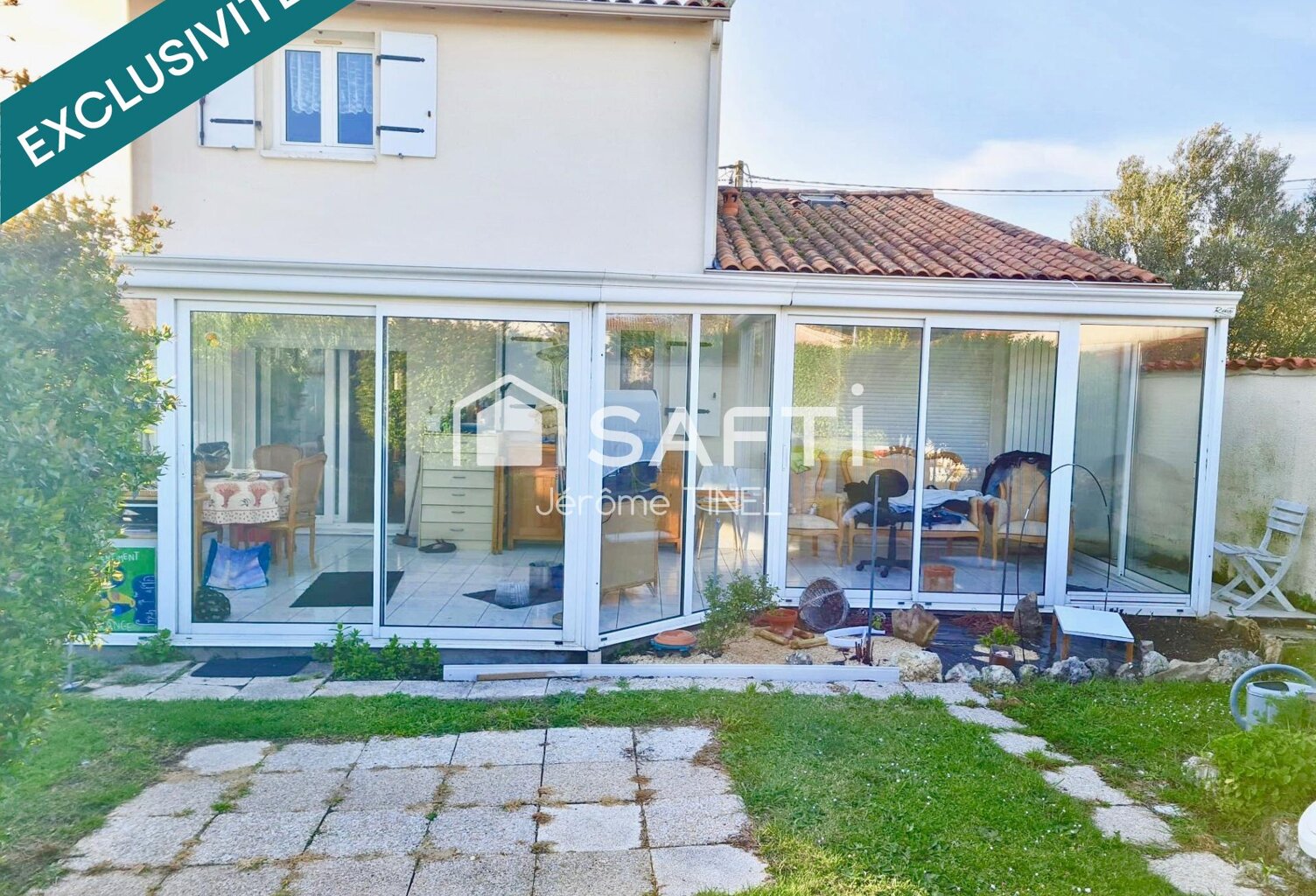 Maison familiale avec véranda,  jardin et garage — photo 1