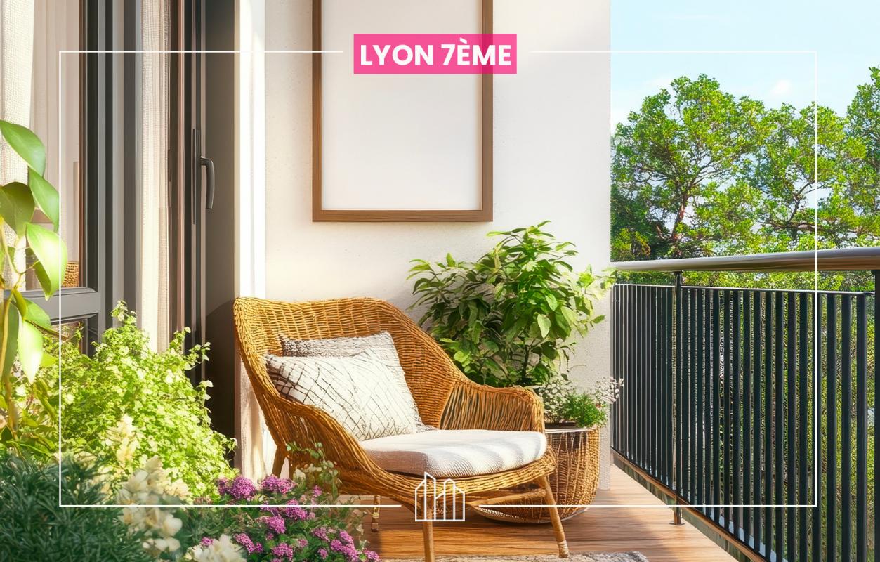 Appartement neuf 2 pièces 44 m² Lyon 7eme 69007