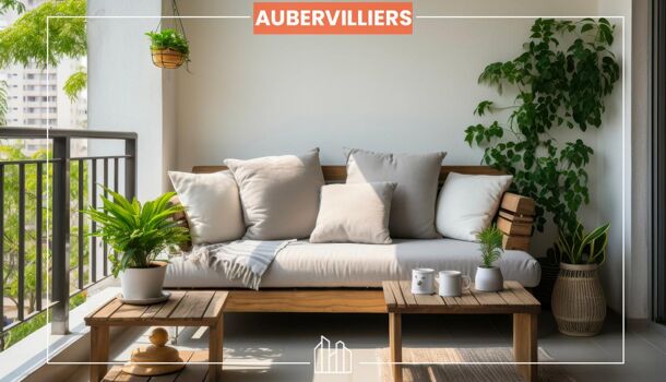 Appartement 4 pièces  à vendre Aubervilliers 93300