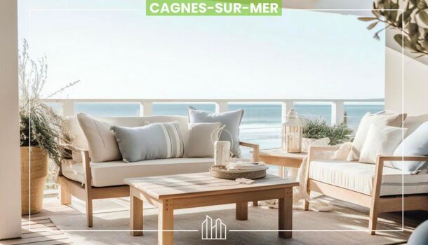 Appartement 3 pièces  à vendre Cagnes-sur-Mer 06800
