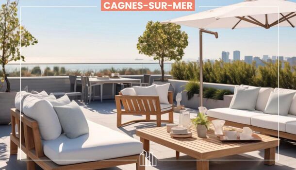 Appartement 3 pièces  à vendre Cagnes-sur-Mer 06800