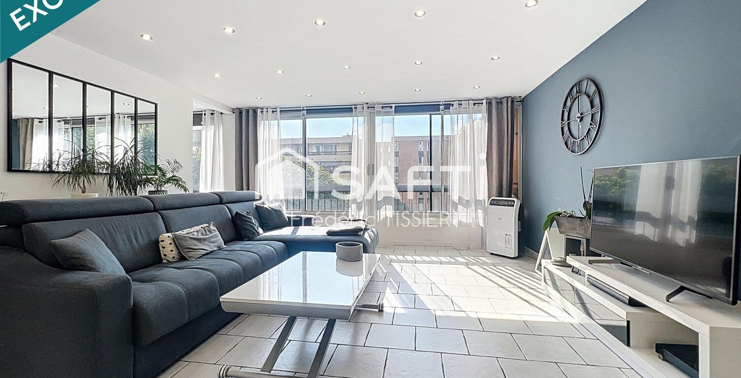 Cannes-La-Bocca- Grand 5 pièces de 100 m2 avec parking — photo 1