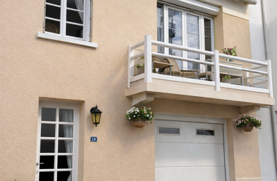 Quartier des Présidents   Maison avec vue latérale mer, anne — photo du bien