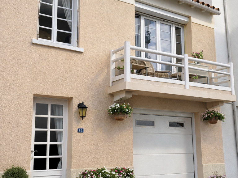 Quartier des Présidents   Maison avec vue latérale mer, anne — photo 1