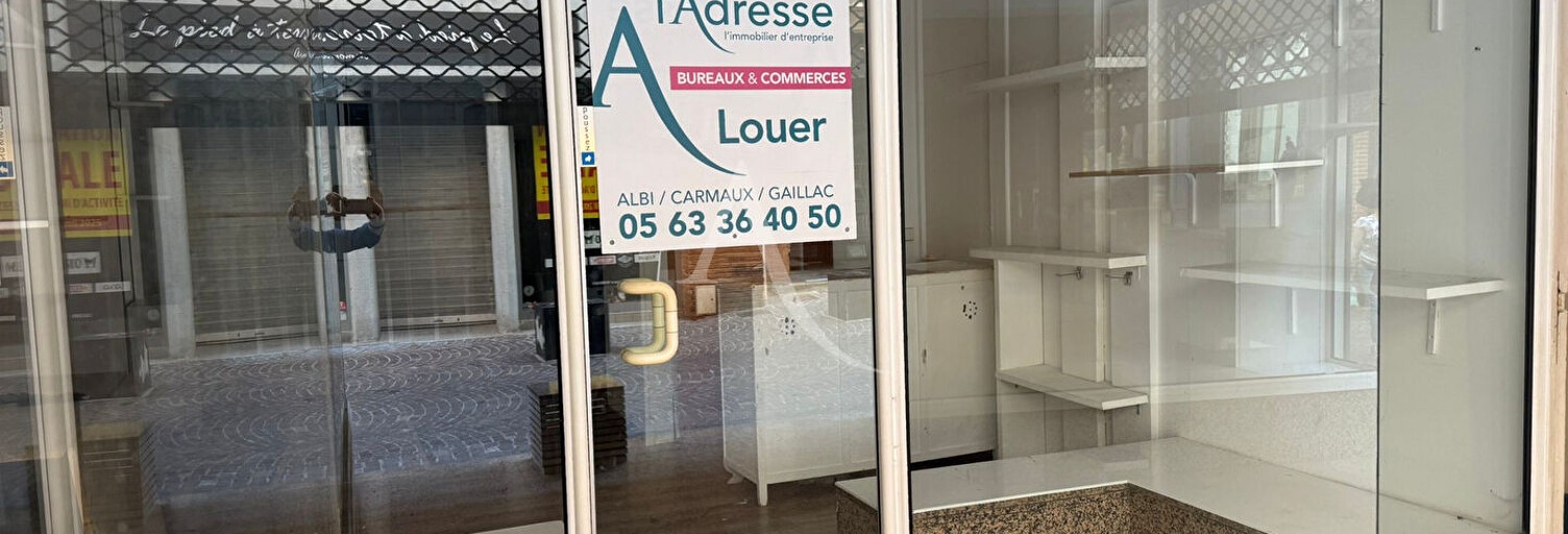Commerce  50 m² à louer à Gaillac (81600)