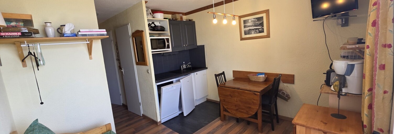 Appartement 2 Pièces 25 m² à vendre à Huez (38750)