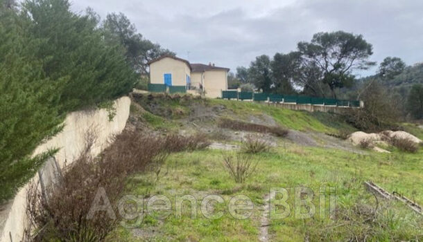 Terrain  à vendre Contes 06390