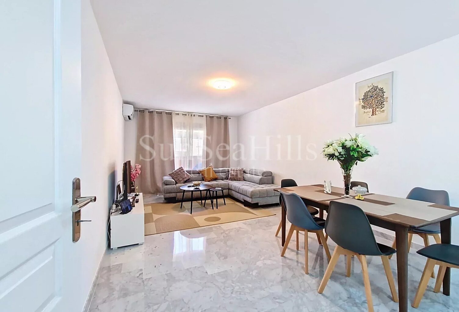 NICE – RUE DE FRANCE – 3 PIÈCES TRAVERSANT EST-OUEST – 78 m² – R — photo 1