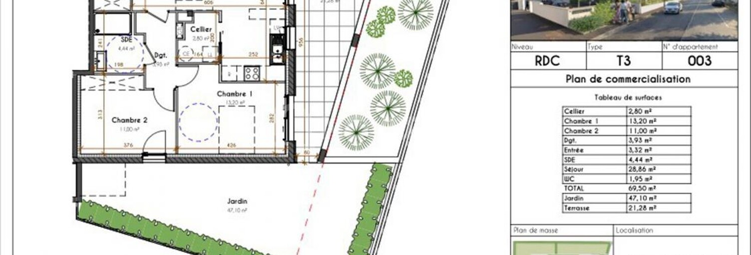 Appartement 3 Pièces 69 m² à vendre à Pau (64000)