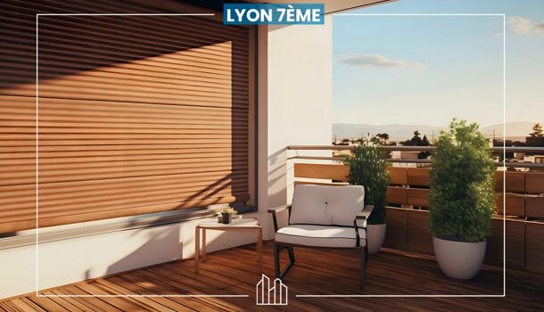 Appartement 3 pièces  à vendre Lyon 7eme 69007