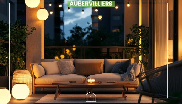 Appartement 3 pièces  à vendre Aubervilliers 93300